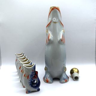 POLONNE Ucraina / RUSSIA Set Liquore PESCI