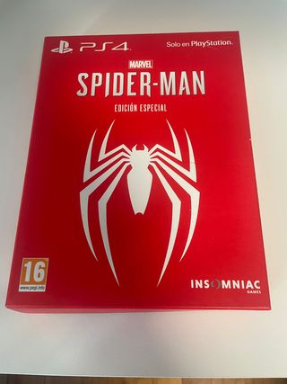 Spiderman Caja de la edicion especial