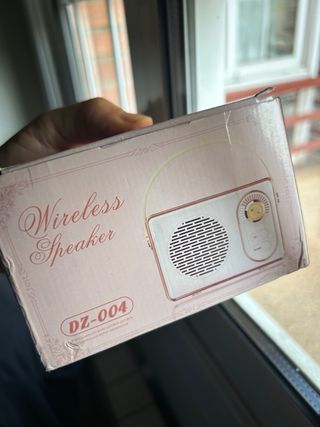 Altavoz Bluetooth Radio Vintage Batería