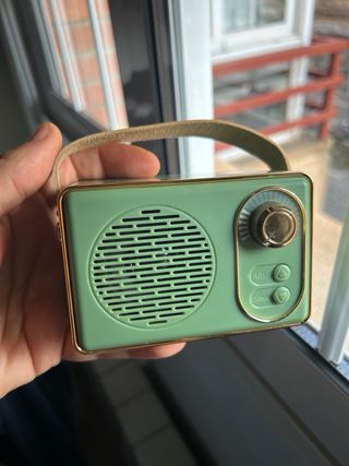 Altavoz Bluetooth Radio Vintage Batería