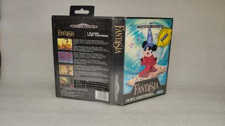 🇪🇸 Caja Sega Mega Drive + Carátula Fantasía