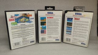 🇪🇸 Pack 3 Juegos Sega Master System