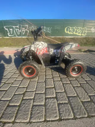 Quad electrico con 3 velocidades niñ@,