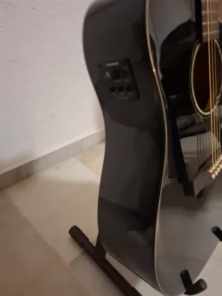 Guitarra Acústica Fender CD-60SCE Negra
