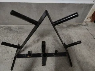 Soporte discos pesas