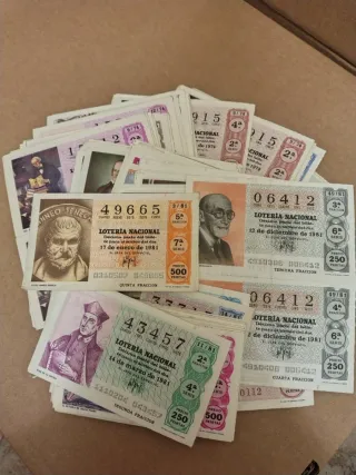 Lotteria di biglietti della Lotteria Nazionale