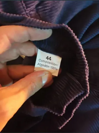 Pantalón de pana para trabajo