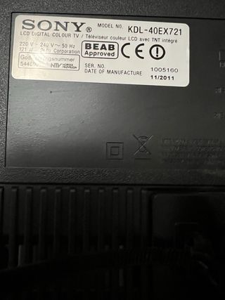 Televisor Sony Negro