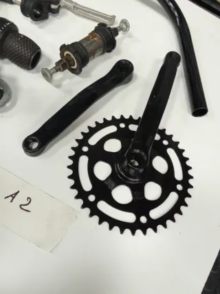 Lote componentes bicicleta