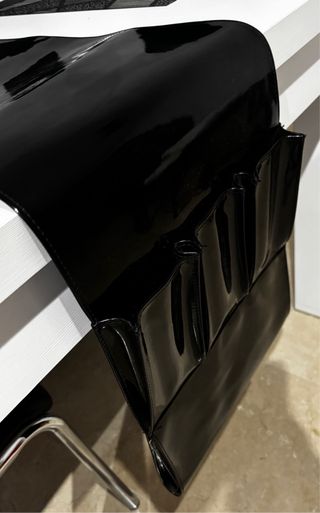 Organizador mandos TV para sofá negro