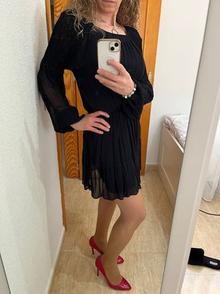 Vestido Zara Negro