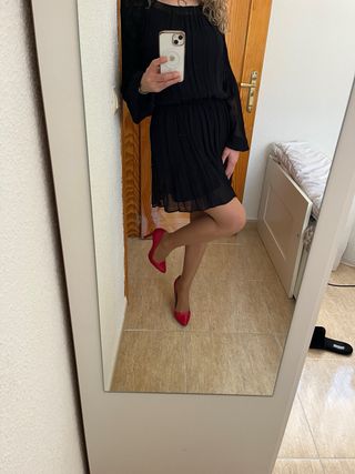 Vestido Zara Negro
