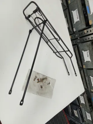 Portaequipajes Bicicleta Negro