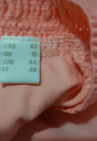 Vestito svasato rosa