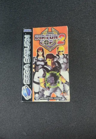 Manual Virtua Cop 2 Sega Saturn