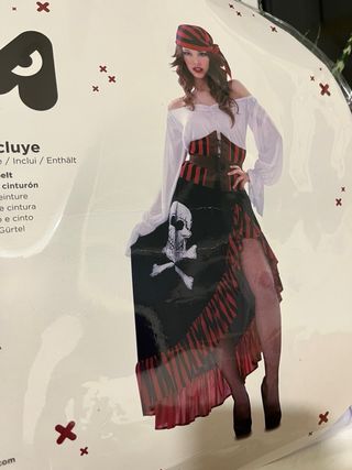 Disfraz Pirata Talla M/L