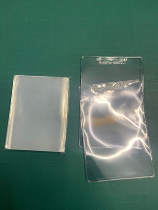 Lote de fundas protectoras para cartas