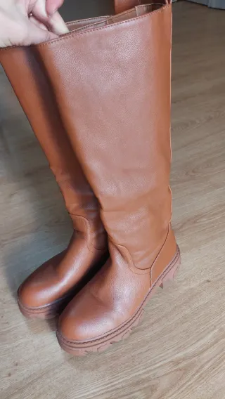 Stivali alti donna marrone in perfette condizioni