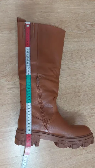 Stivali alti donna marrone in perfette condizioni