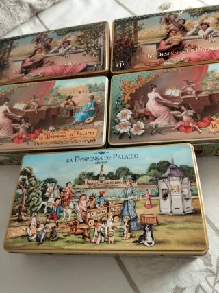 Cajas de lata La Despensa de Palacio
