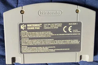 Nintendo 64 Banjo Kazooie Cartucho y manual