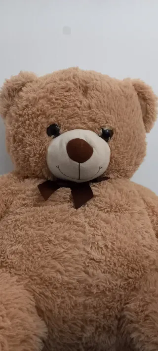 Oso de peluche gigante marrón