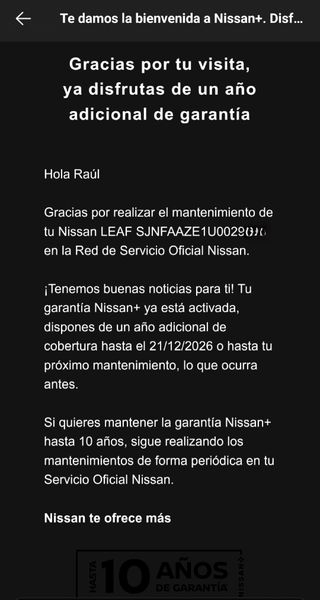 AHORRA con este Nissan Leaf 2018 N-Connecta 40kw