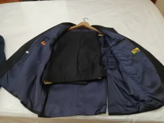 3 trajes chaqueta de traje gris para caballero