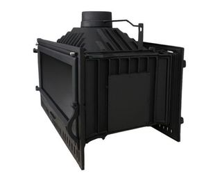 Estufa de Leña de 2 Caras Nueva AST1007