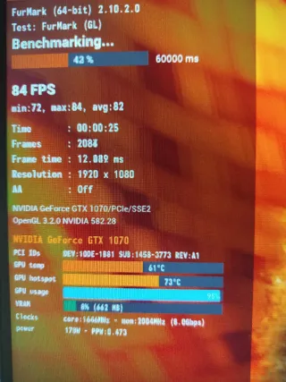 GTX 1070 Windforce 8GB VRAM