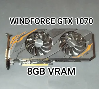 GTX 1070 Windforce 8GB VRAM