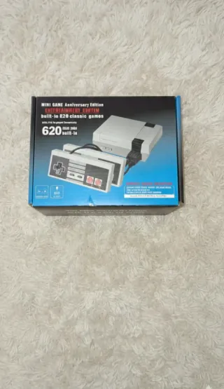 Consola Mini Retro 620 Juegos Clásicos