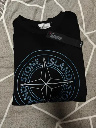 Sudadera Stone Island Negra