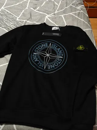 Sudadera Stone Island Negra