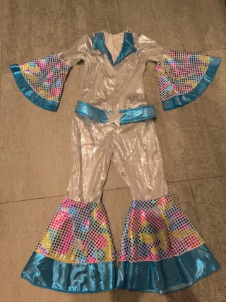 Disfraz disco niña Talla 7-9