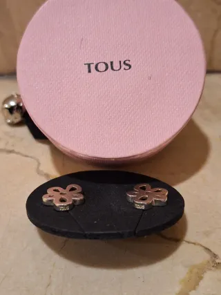 Pendientes Tous Flor Plata