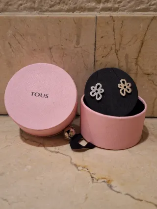 Pendientes Tous Flor Plata