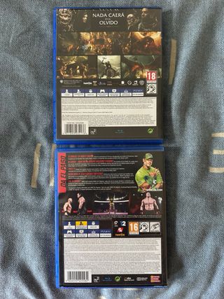 PS4: Sombras de Guerra y WWE 2K20, juegos