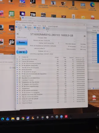 Disco Duro Seagate Exos 16TB