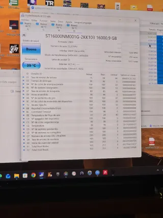 Disco Duro Seagate Exos 16TB