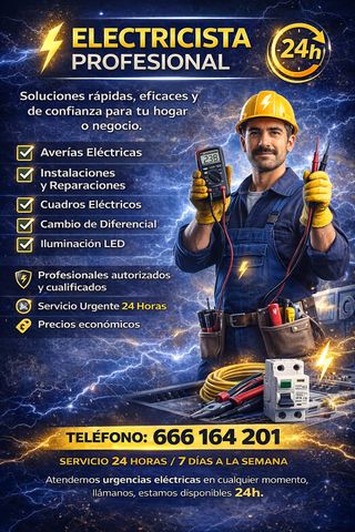 Electricista Profesional 24h