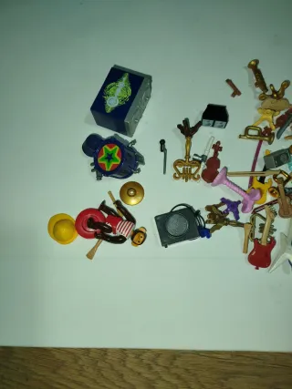 Lote Instrumentos Musicales Playmobil
