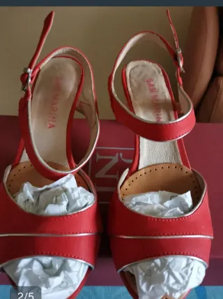 Sandalias SAN MARINA naranjas talla 36