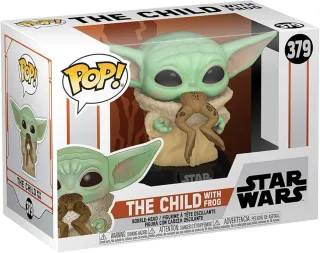 Funko Pop Yoda The Child con Rana 379 Star Wars