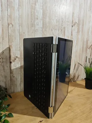 Portátil HP X360 Táctil Plata y Negro