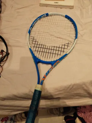 Raqueta Tenis Artengo Azul Marino y Naranja