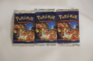 3 Sobres Pokémon Base Set Español 1999
