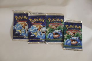 3 Sobres Pokémon Base Set Español 1999