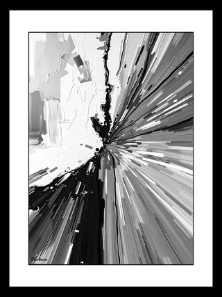 Quadri Astratti in Bianco e Nero per il Soggiorno