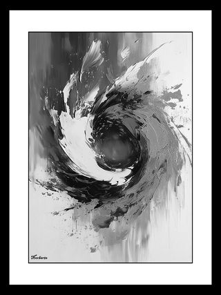 Quadri Astratti in Bianco e Nero per il Soggiorno